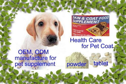 Pet Supplement Tablet Powder