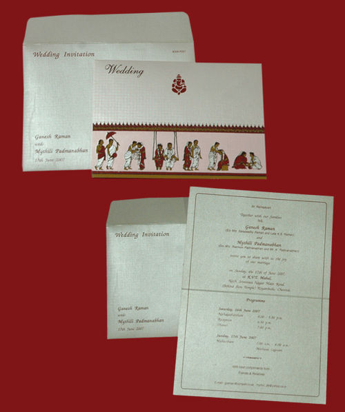 Designer Wedding Invitation Cards at Best Price in Chennai, Tamil Nadu