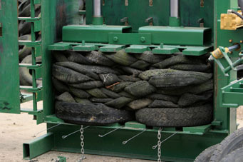 Tyre Baler