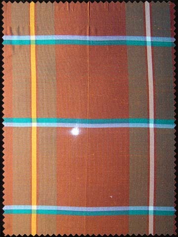 Check Fabric - 136 cms Width, 60 gms/mtr Weight | Customizable Sizes and Designs Available