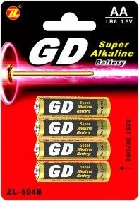 Super Alkaline Battery For Electronic Applications Use