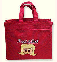 Red Promotional Designer Carry Bag