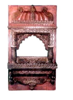 Carved Wooden Jharokha Frames