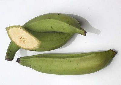 Common Fresh Green Raw Banana