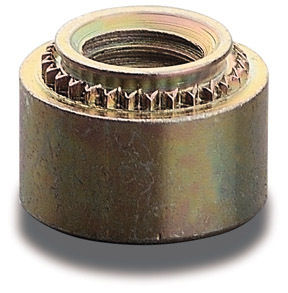 Self Clinching Nut - Metal, Tapered Shank Design for High Push Out and Torque Resistance | Easy One-Sided Installation with Flush Finish