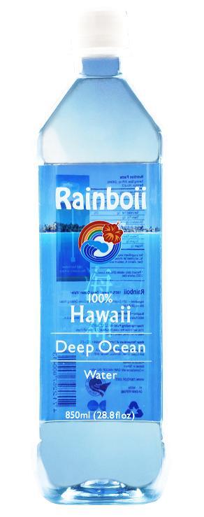 Hawaii Deep Ocean Water Packaging: Plastic Bottle