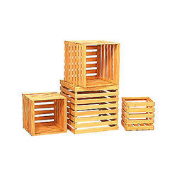 Brown Termite Free Wooden Crates