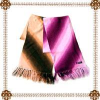 Pink Knitted Designer Scarves For Ladies