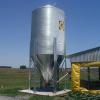 Silver Anti Corrosive Steel Silo