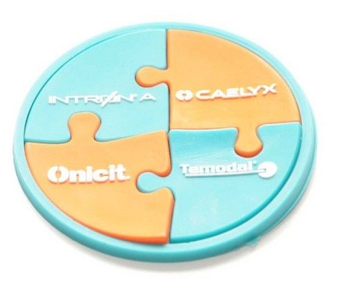 Coaster - Soft PVC and Environmental PVC Material, Customized Size with Full Pantone Color Options and OEM Logo Design