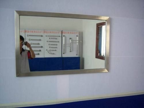 Wall Mounted Bathroom Mirror No Assembly Required