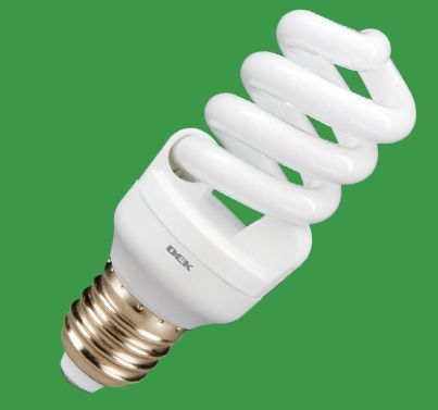 White Energy Saving Lamp (cfl)