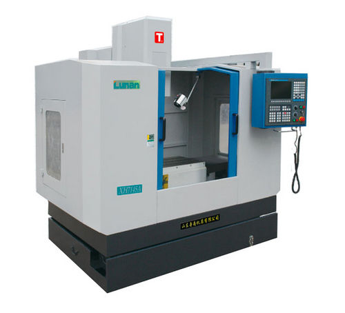 White Cnc Vertical Machine Center