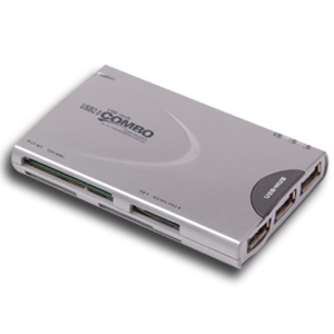 Combo Card Reader And Hub Application: Telecommunication Industries