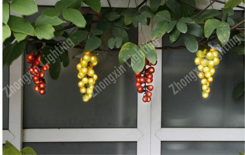 Red Decorative Grape Light String