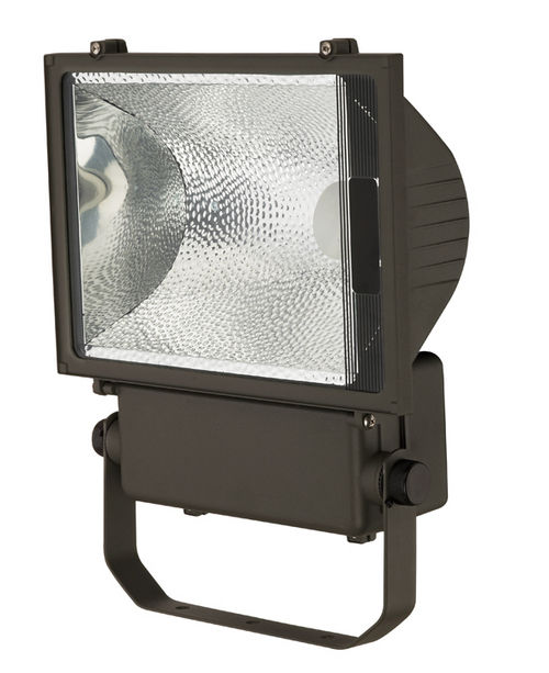 Black Flood Light With E40 Lamp Holder