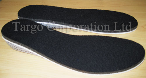 Black Eva Heighten Massage Insole