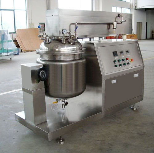 Silver Stainless Steel Emulsifying Mixer