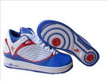 White-Blue Jordan Ajf Casual Shoes