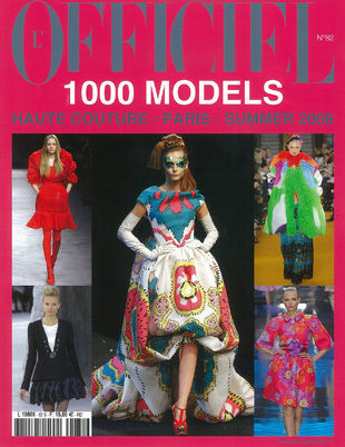 L'Officiel 1000 Models Fashion Magazines