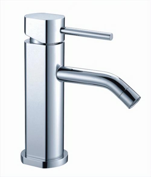 Round Single Lever Washbasin Mixer