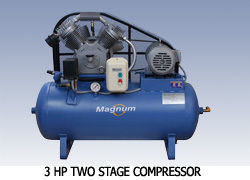 Reciprocating 3 H.P Two Stage Compressor