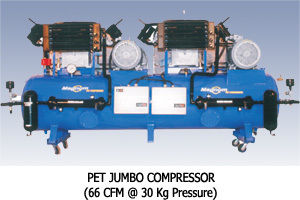66CFM Pet Jumbo Compressor