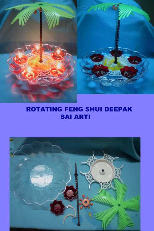 Rotating Diya