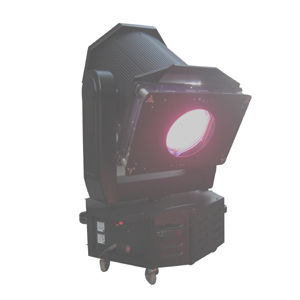 Black 4000W Moving Searching Light