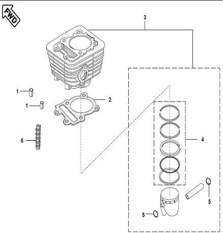 Cylinder And Piston