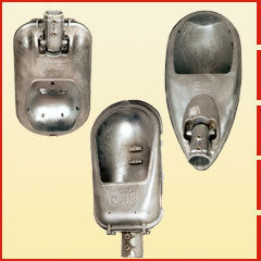 Silver High Material Strength Street Light Castings