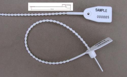 White Color Plastic Security Seal