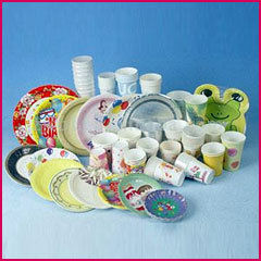 Various Colors Available Disposable Paper Glass And Plates