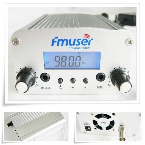 FM Stereo PLL 5W Broadcast Transmitter