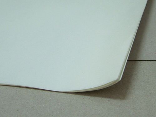 Good Quality Plain White Leather Release Paper