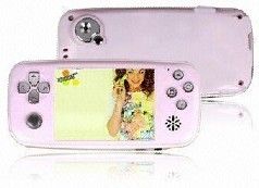 Light Pink 2.8 Inch Tft Screen Mp4 Player