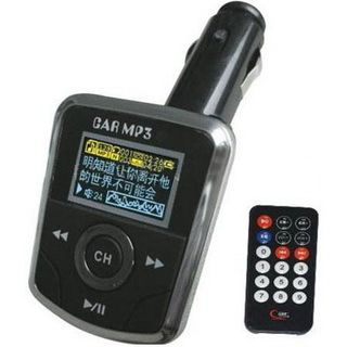 Car MP3 Player with Double Color LCD Display