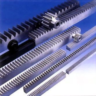 Gear Rack - High Precision Square and Round Rack M1-M12/DP4-DP24 , Error Margin Under 0.20mm, Smooth Finish Over 0.8