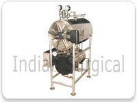 Horizontal Cylindrical Metal Sterilizer