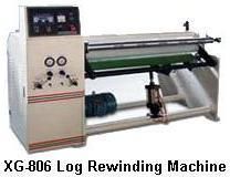 White Nice Jumbo Roll Rewinding Machine