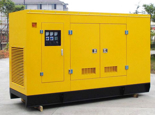 Yellow Sound Proof Diesel Generator Sets