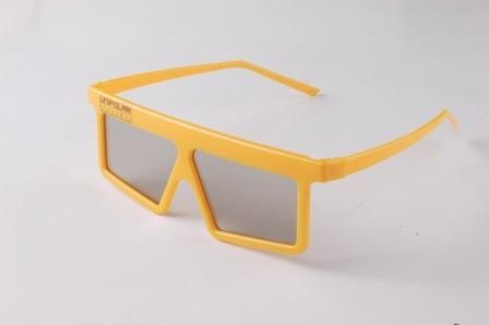 Yellow Abs 3D Movie Glasses