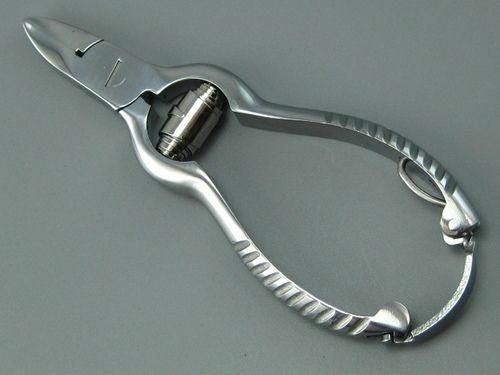 Huabao Stainless Steel Reel Spring Cuticle Nipper