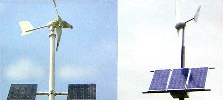 Solar Wind Hybrid System