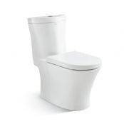 White Jet Siphon One-Piece Commode