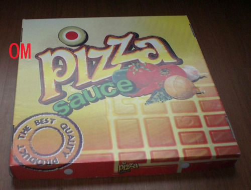 Paper Pizza Printed Packing Box