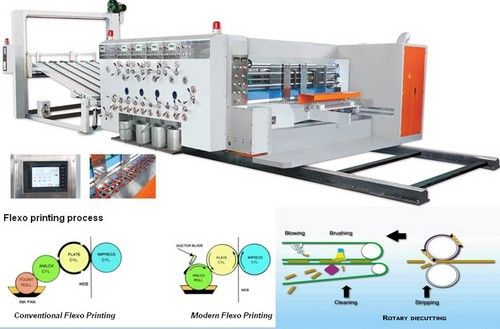 Flexo Board Printer Slotter Rotary Die-Cutter