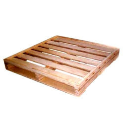 Wooden Pallet - Quality Hardwood, Customizable Dimensions | Durable, Termite Resistant, Leak Proof