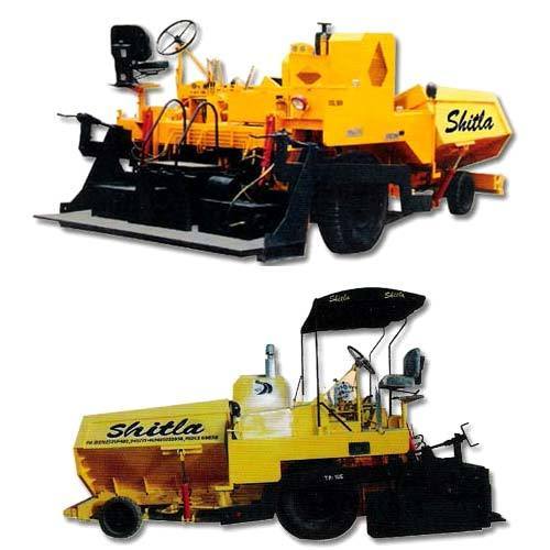 Mechanical Asphalt Paver Finisher - Durable & Robust Design | Air Bake Braking, TATA Auto Parts, Centralized Controls, Enhanced Stability