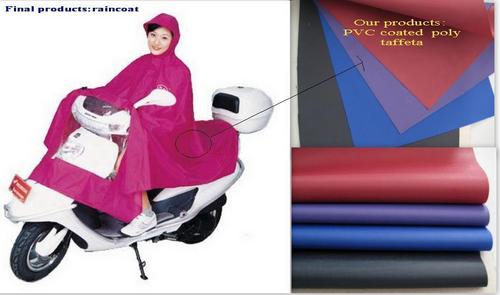 Waterproof PVC Coated Fabric For Raincoat